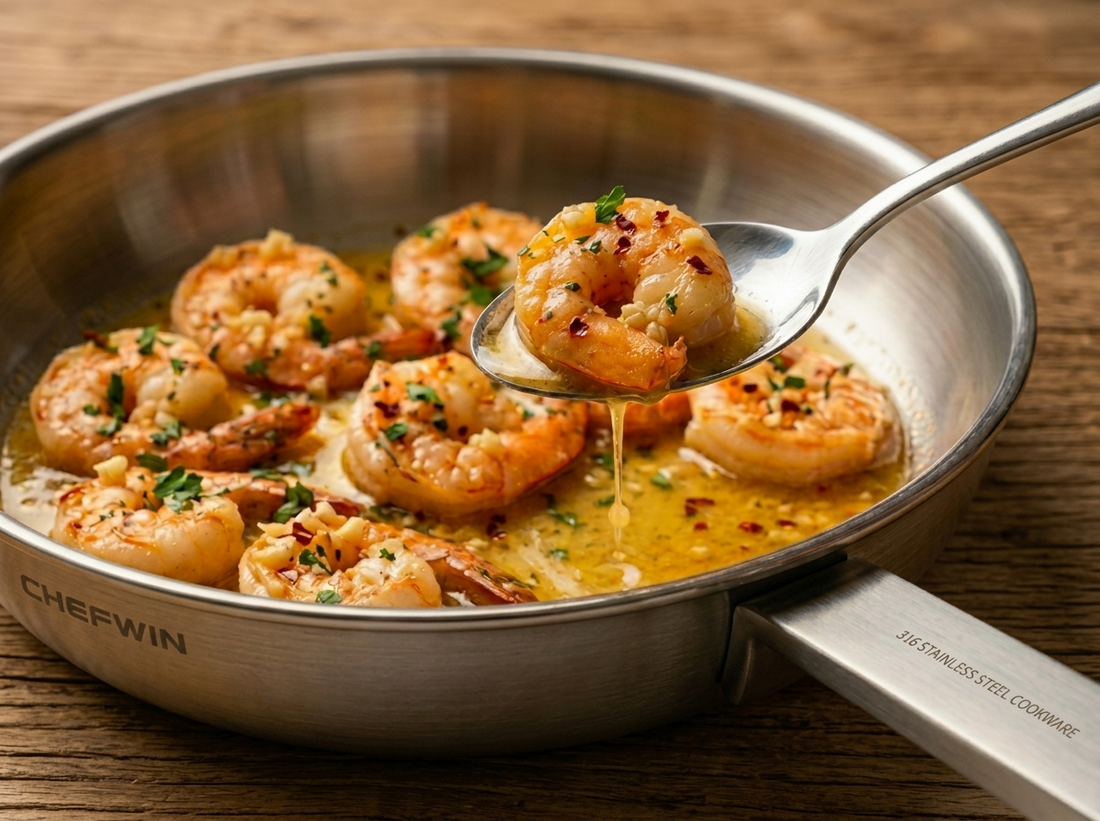 This 10-Minute 5-Ingredient Garlic Butter Shrimp is Magic