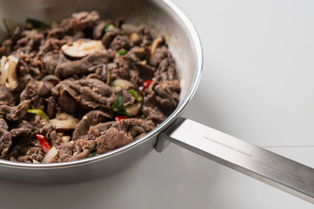 The Forever Pan Why 316 Stainless Steel is the Ultimate Kitchen Investment.