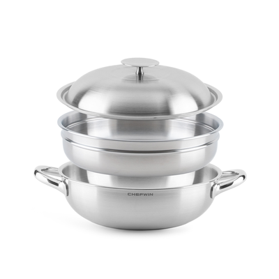 11-inch 316 STS Partywok