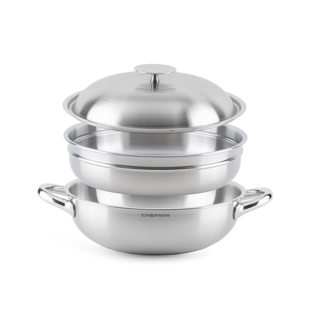 12.6-inch 316 STS Partywok
