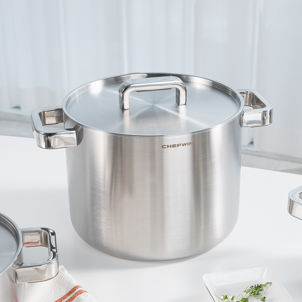 316 STS Stock Pot 8.5 Quart