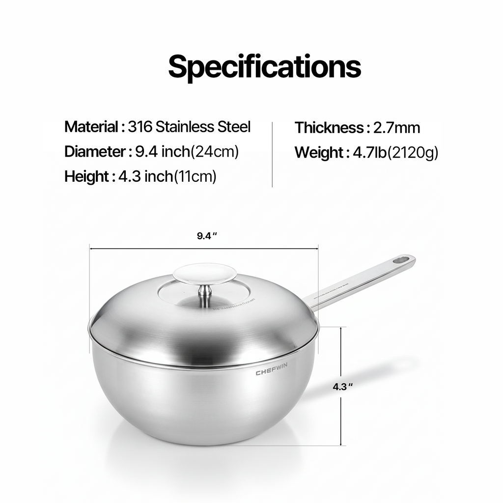 316 STS Multi-Wok 4.2 Quart
