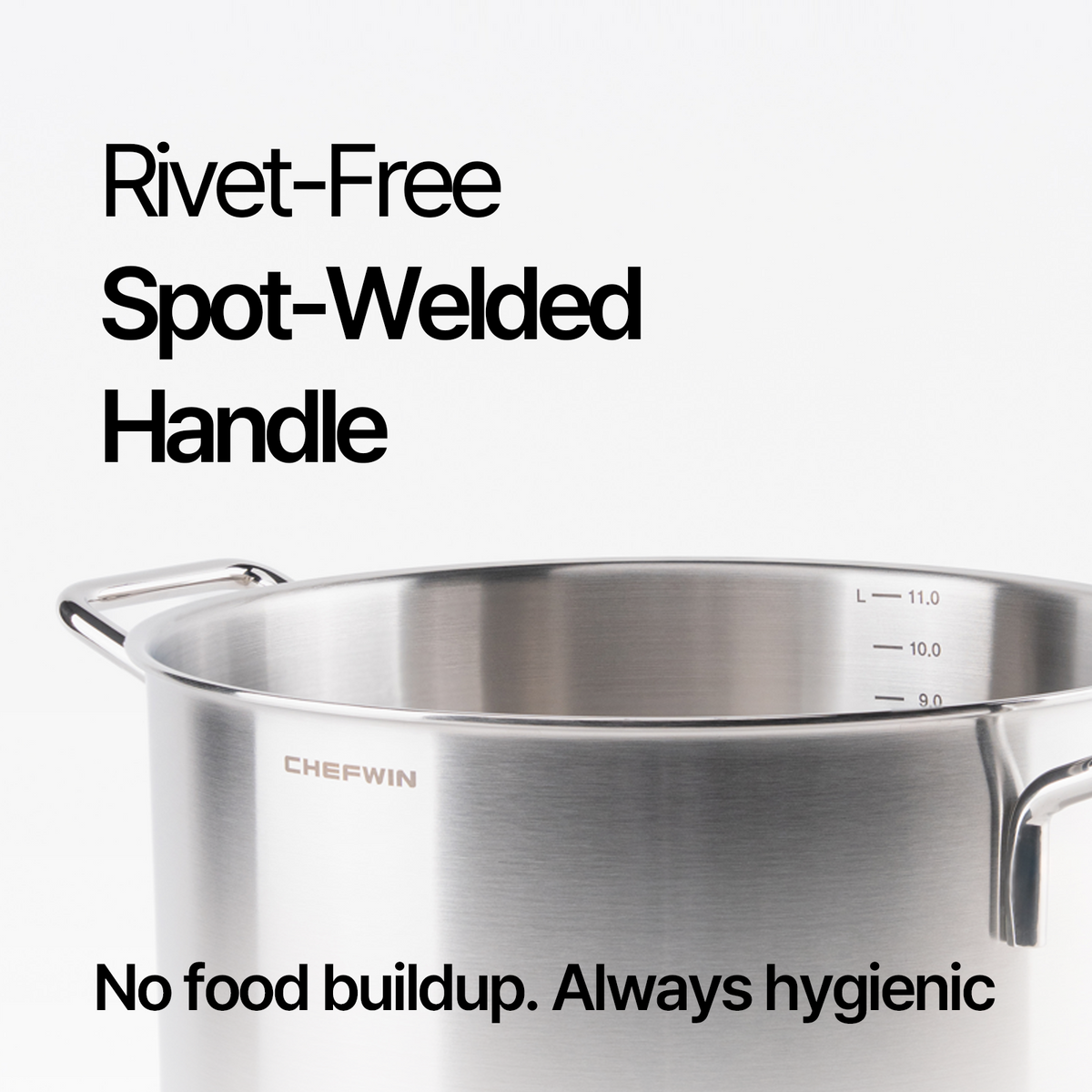 316 STS Heavy Duty Stock Pot 12.7 Quart