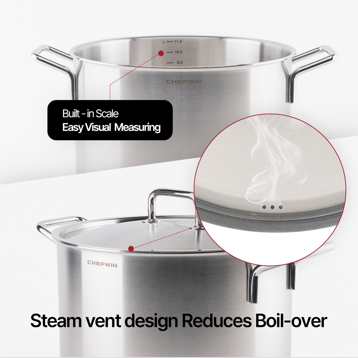 316 STS Wok & Pot Set