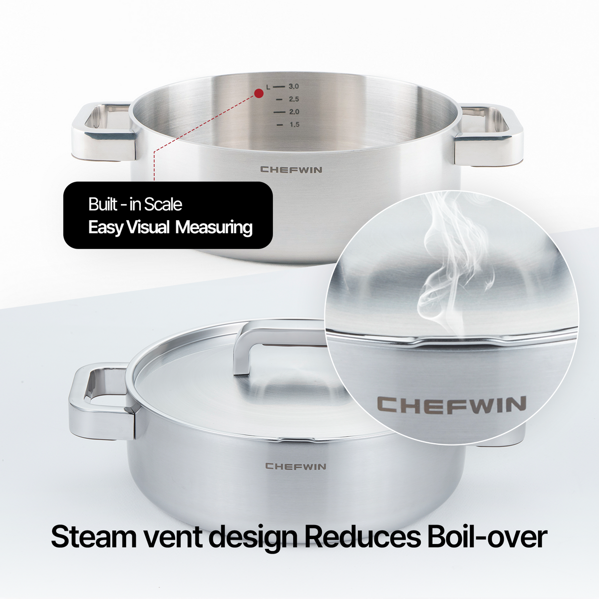 316 STS Stew Pot 3.8 Quart