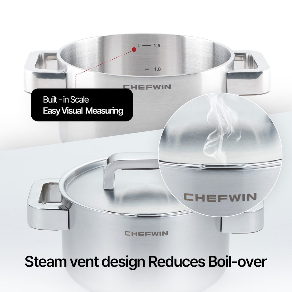 316 STS Sauce Pot 1.9 Quart