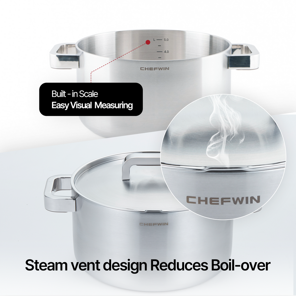 316 STS Soup Pot 6 Quart