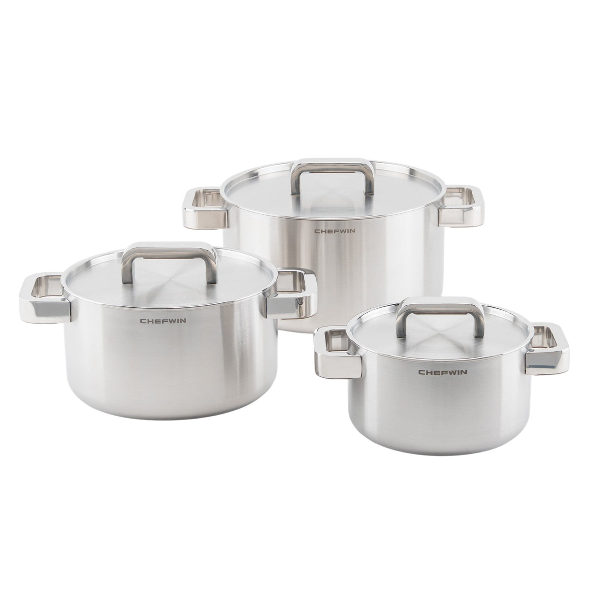 316 STS 3 Pot Set