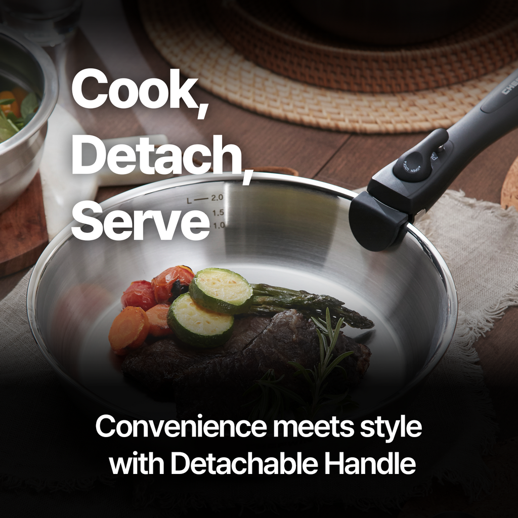 316 STS Removable Handle Cookware Collection
