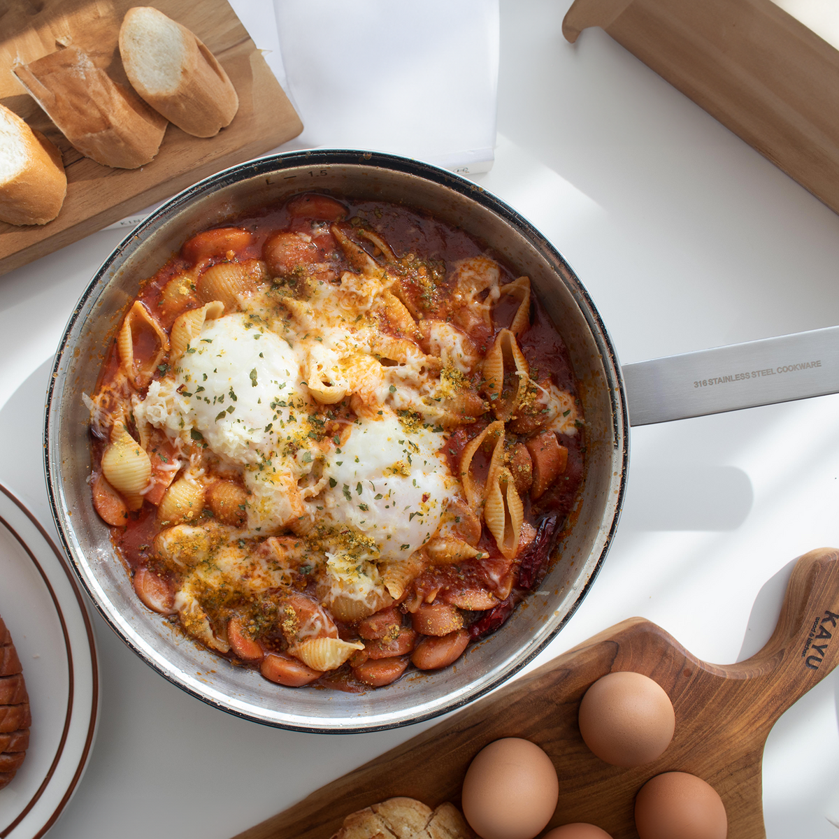 8.6-Inch 316 STS Saute Pan