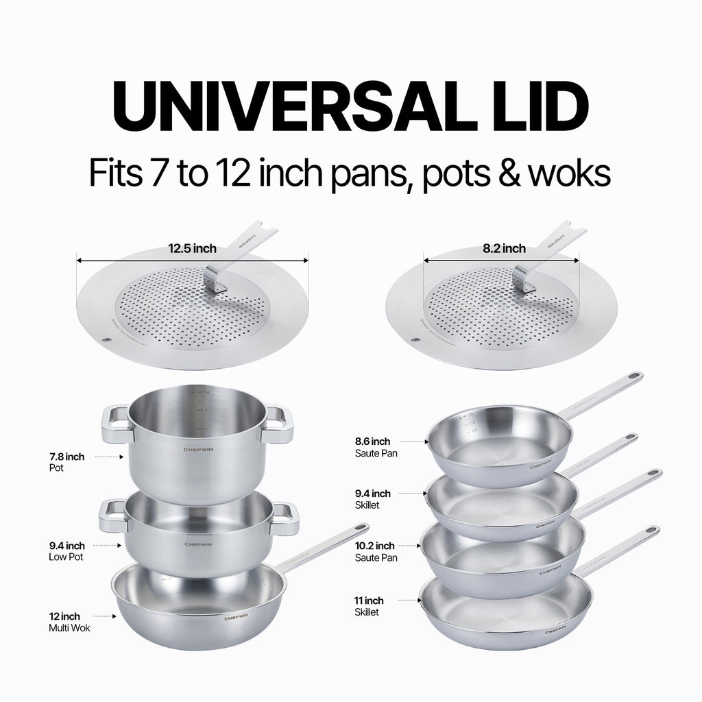 316 STS Universal Lid
